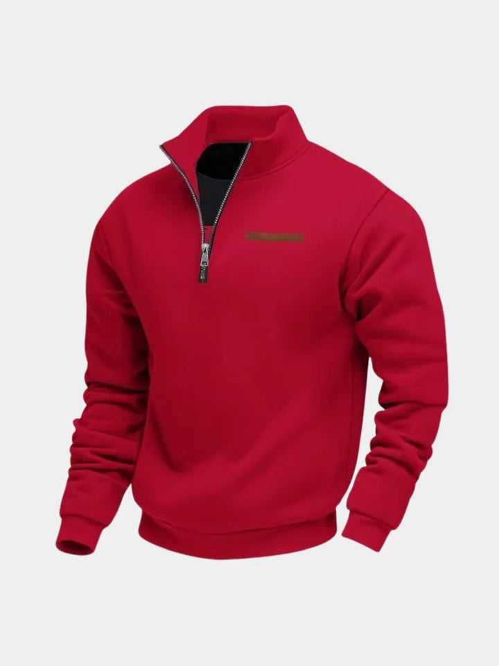 Slate Urban High Collar Pullover