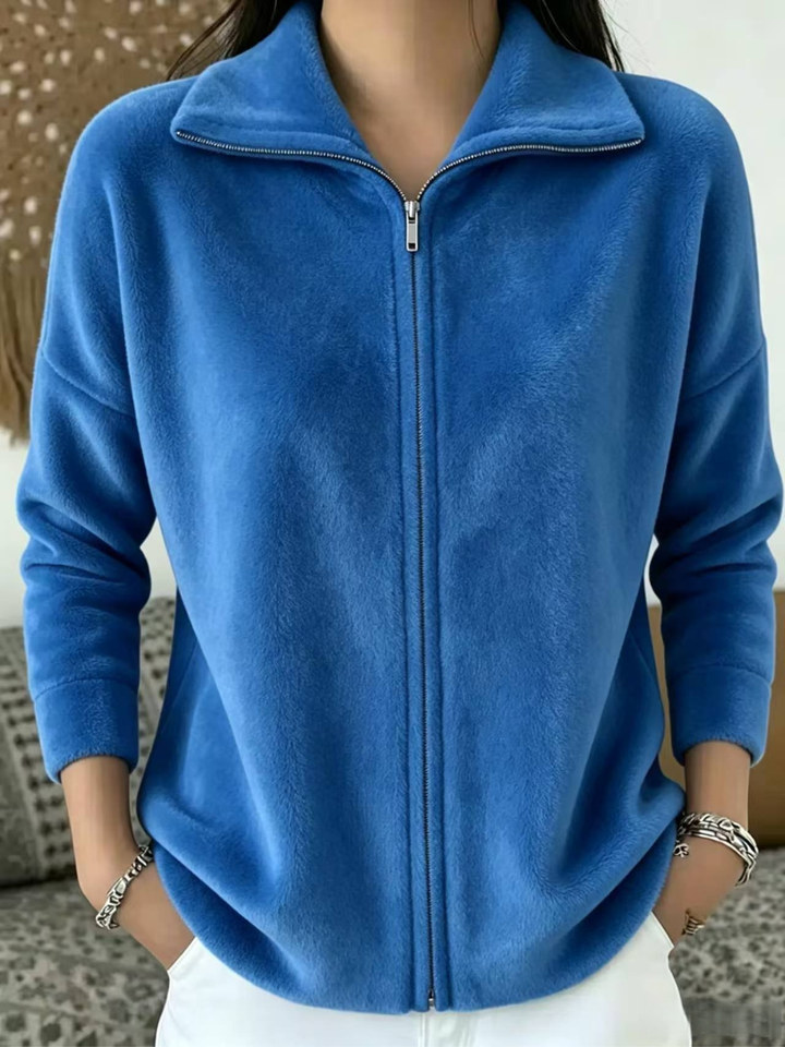 Soft Zip-Up Jumper