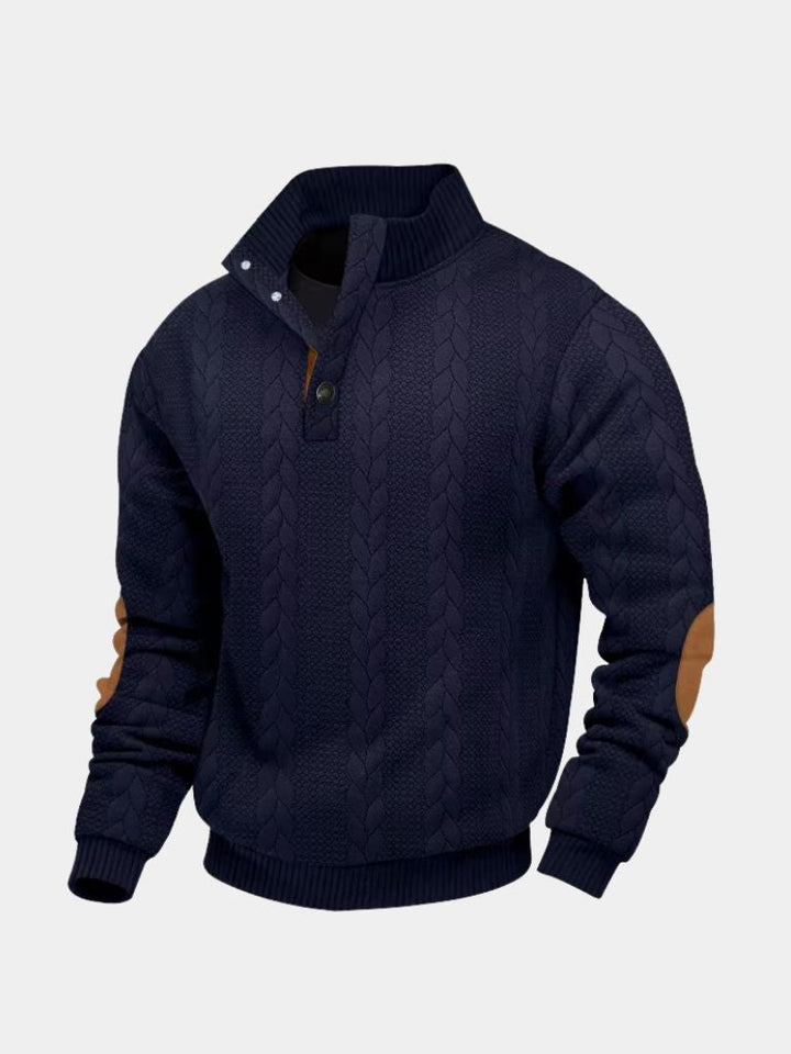 Timberline Long Collar Knit Sweater