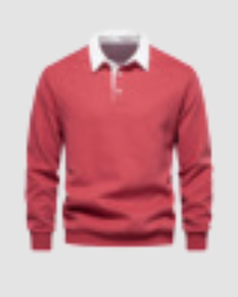 Classic Knitted Polo Shirt