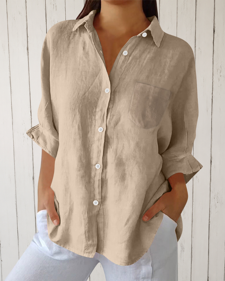 Classic Button Blouse