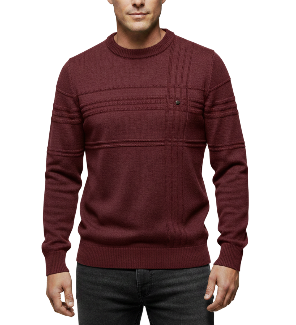 Textured Knit Sweater