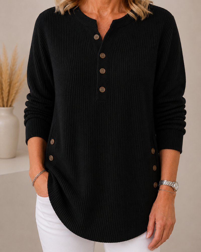 Comfort Button Jumper