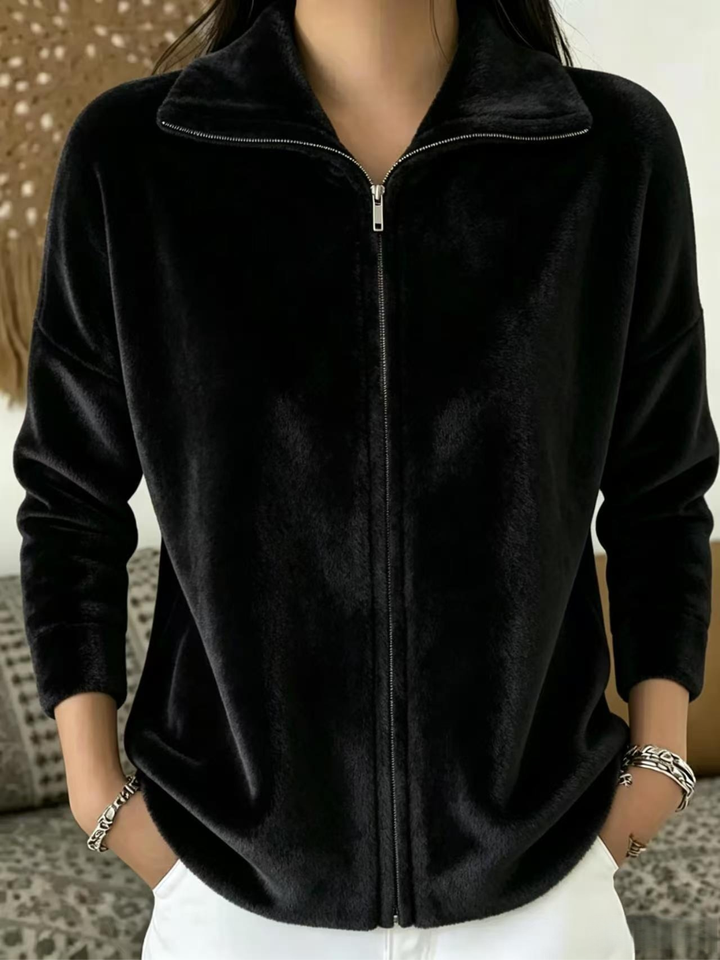 Soft Zip-Up Jumper