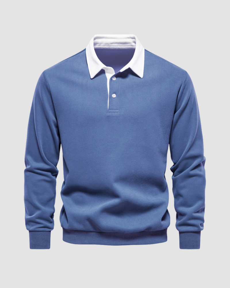 Classic Knitted Polo Shirt