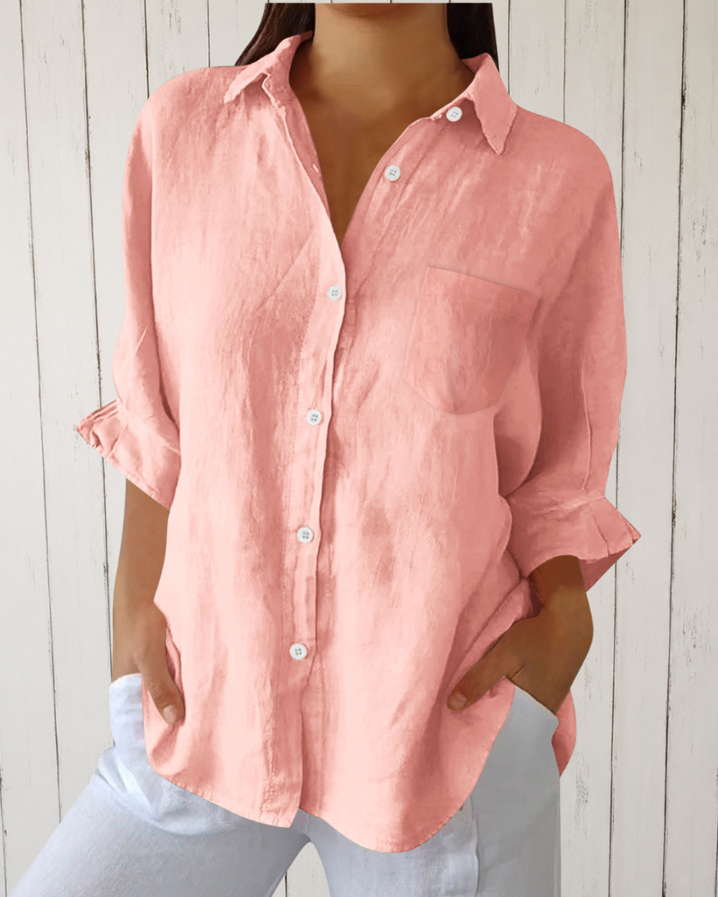 Classic Button Blouse
