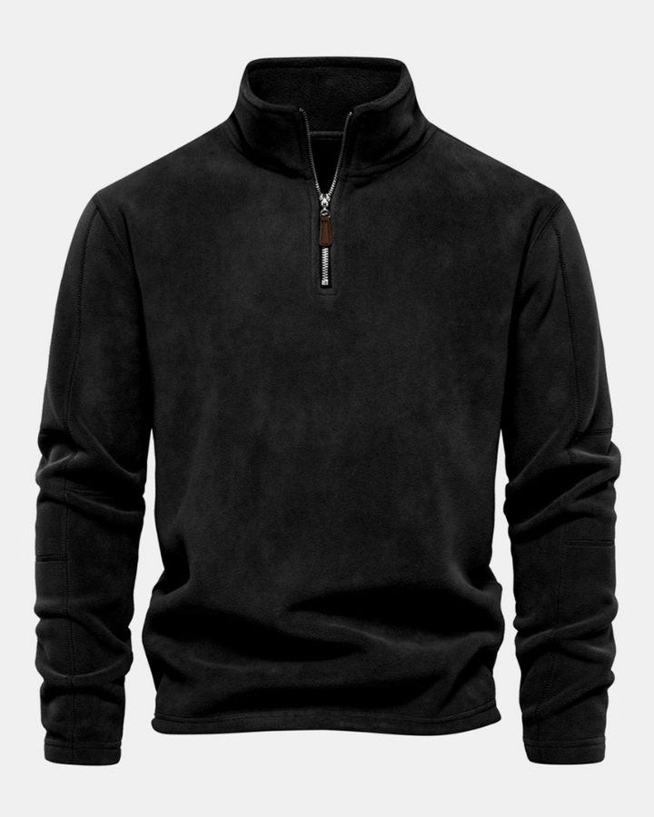 Fleece Quarter-Zip Sweater