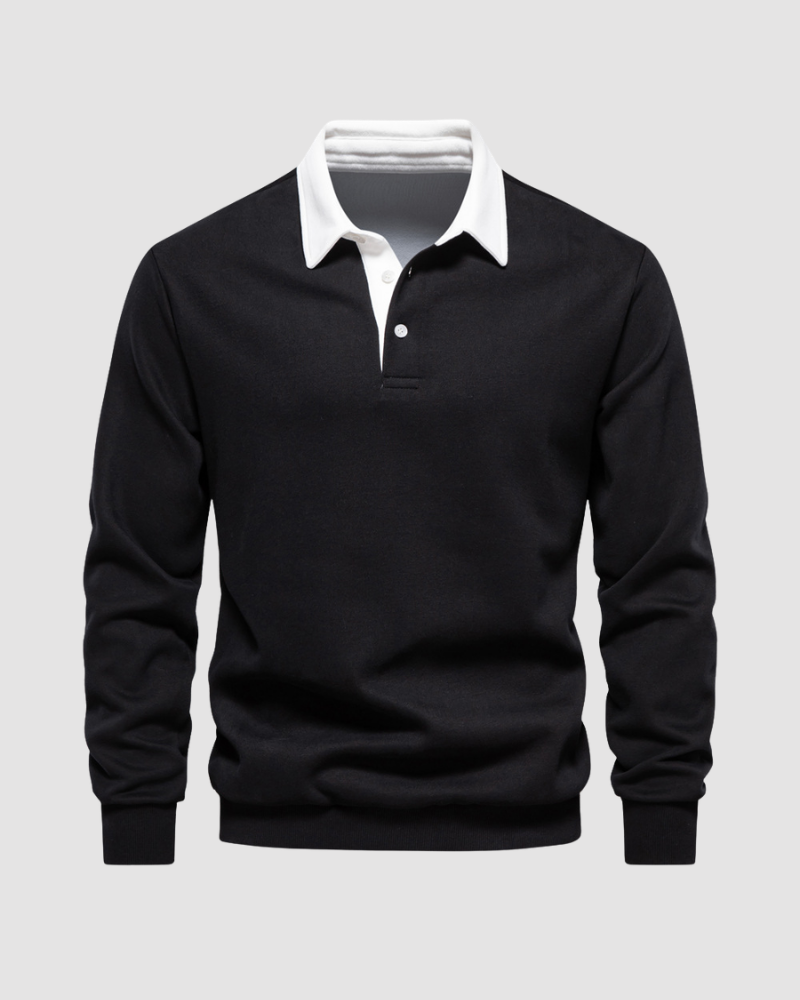 Classic Knitted Polo Shirt