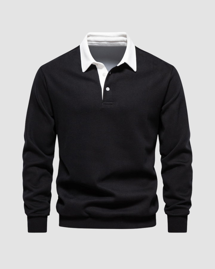 Classic Knitted Polo Shirt