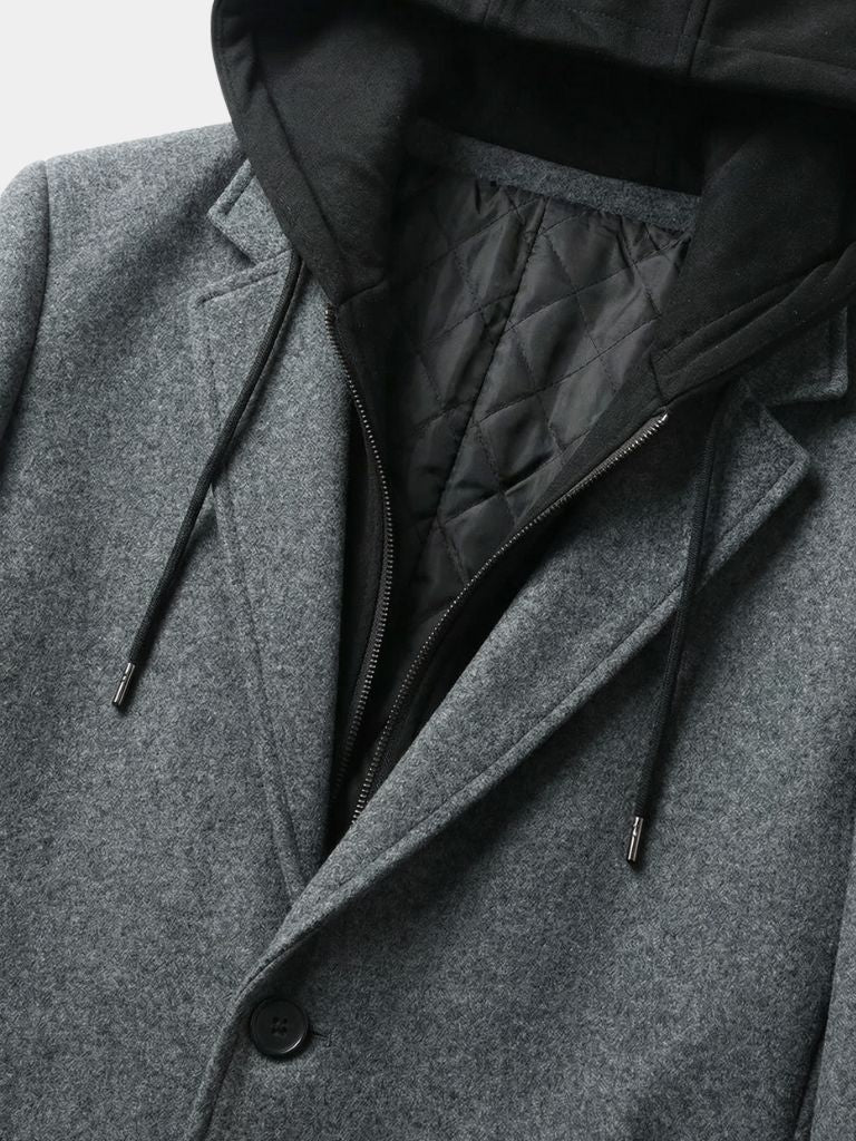 Metropolitan Hooded Overcoat