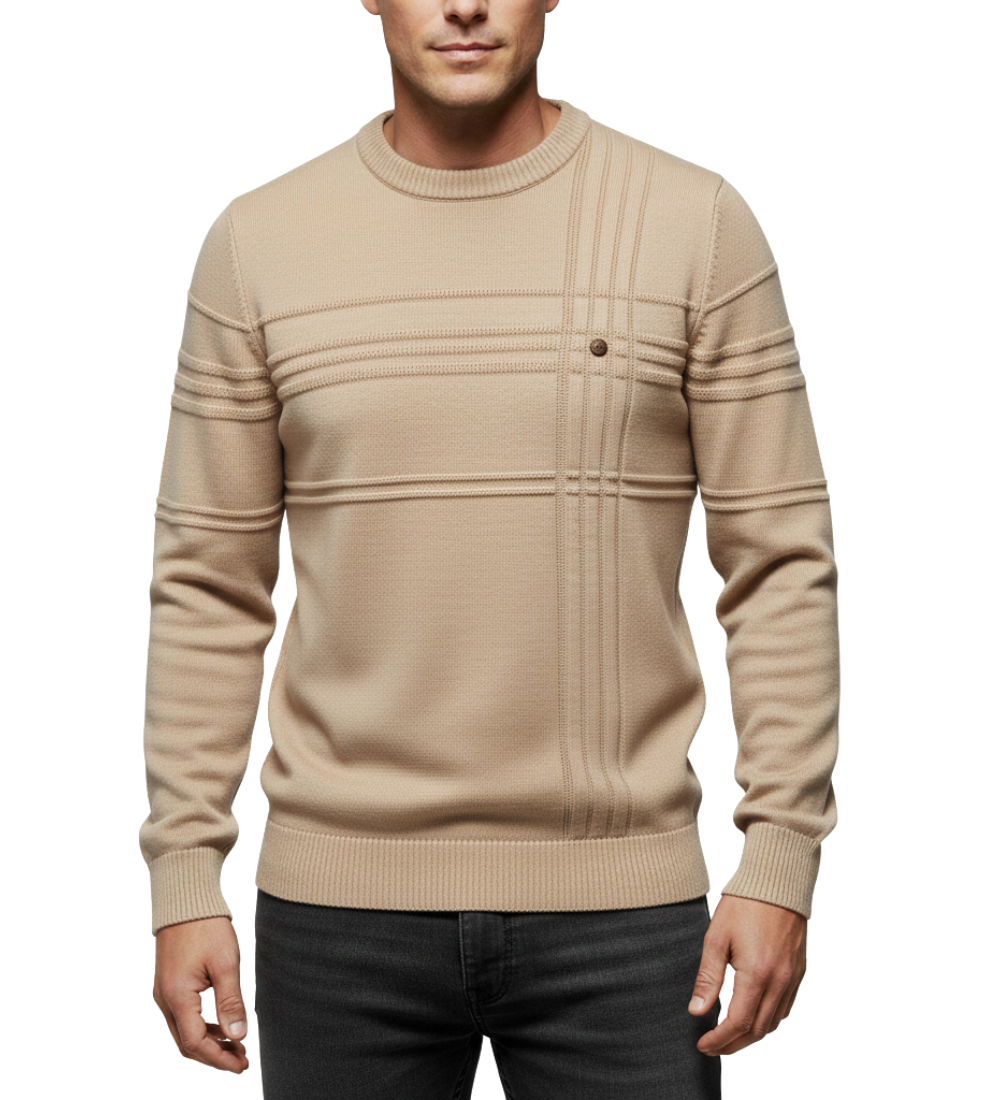 Textured Knit Sweater