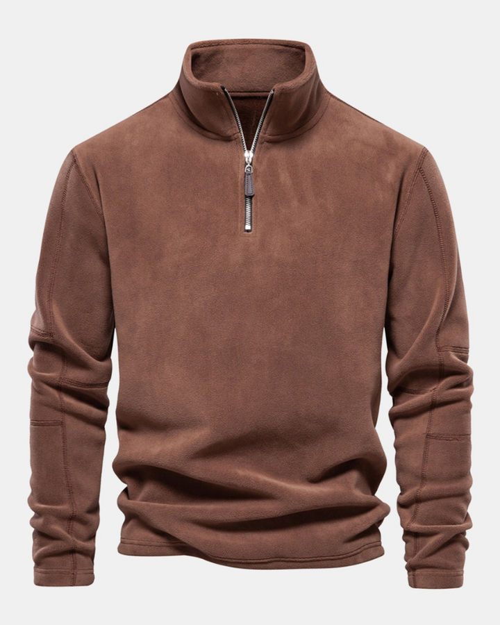 Fleece Quarter-Zip Sweater