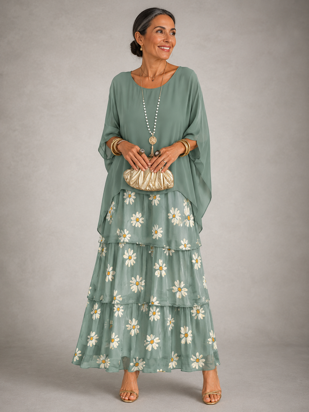 Elegant Flowing Maxi Dress