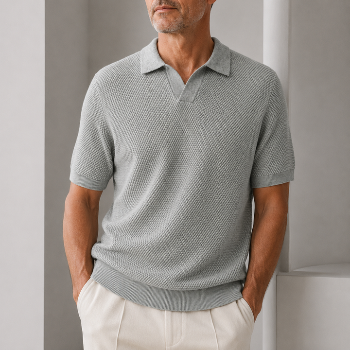Premium Woven Polo Shirt