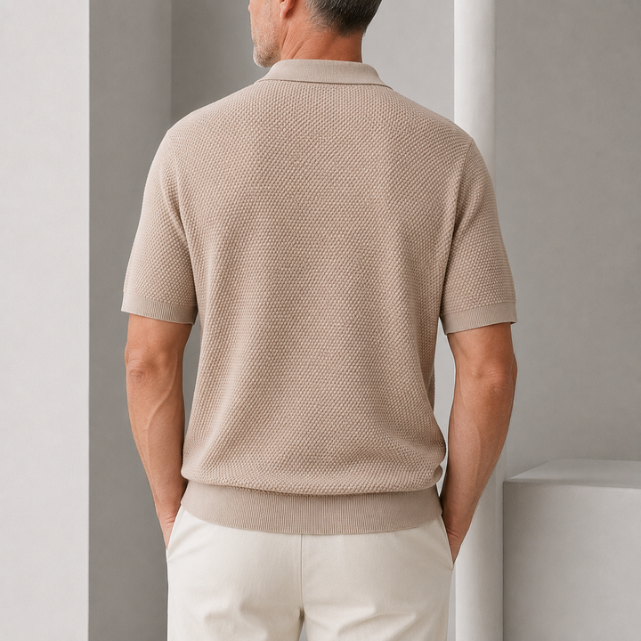 Premium Woven Polo Shirt