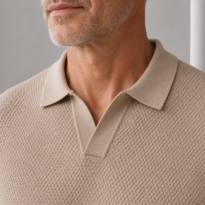 Premium Woven Polo Shirt