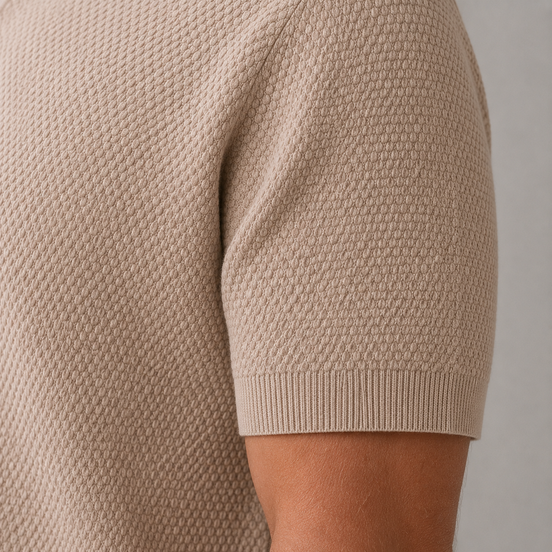 Premium Woven Polo Shirt