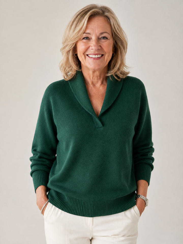 Soft V-Neck Jumper