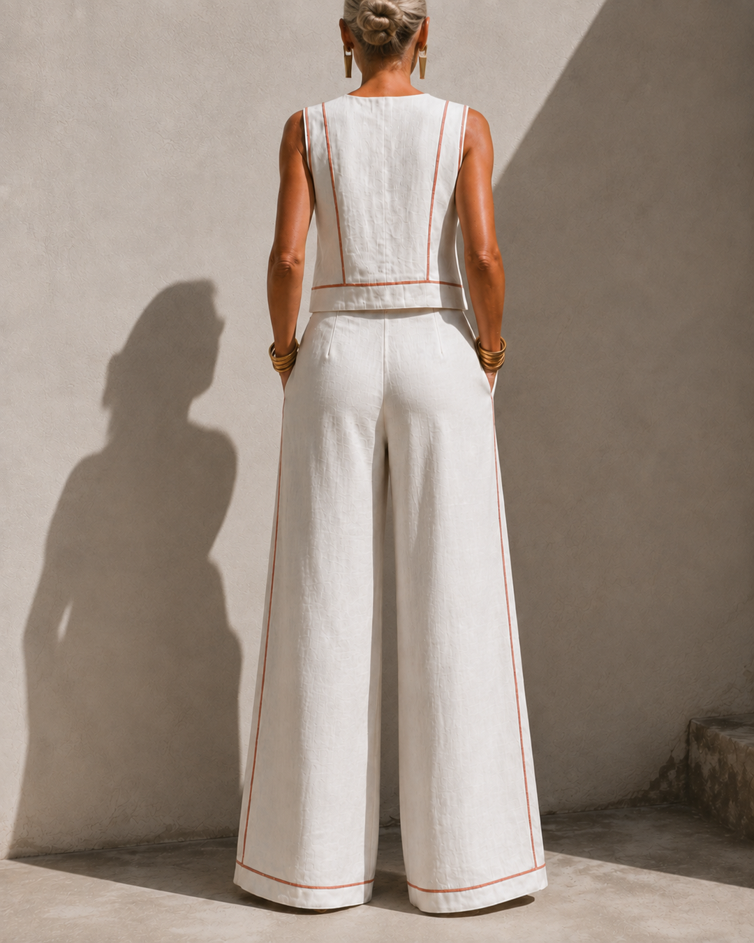 Elegant Wide-Leg Set
