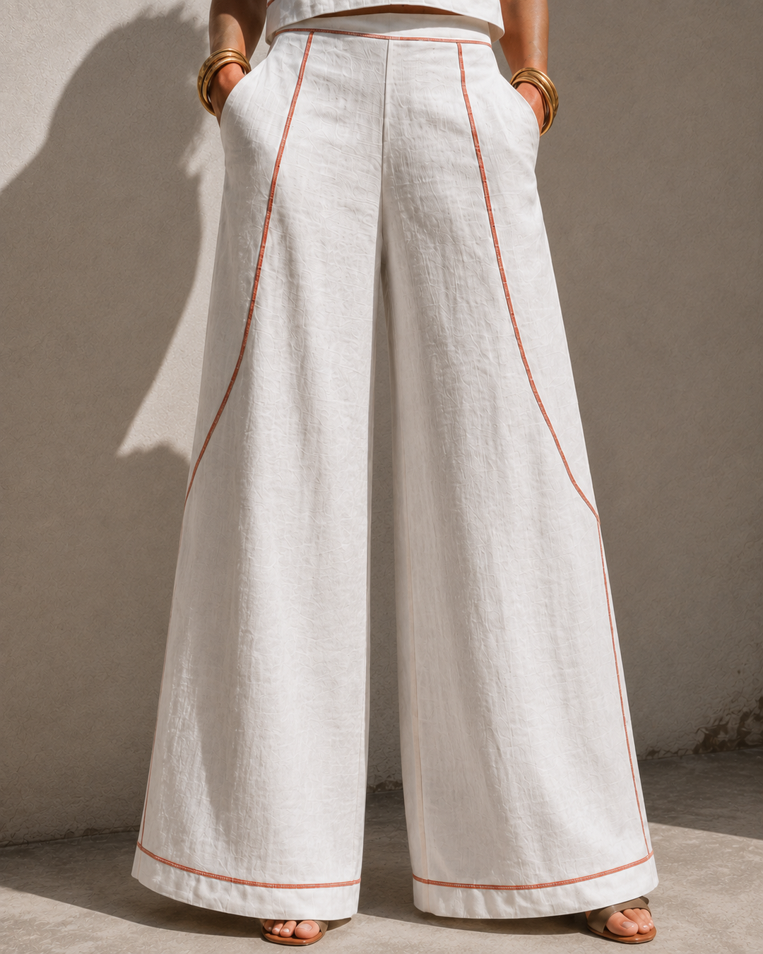 Elegant Wide-Leg Set