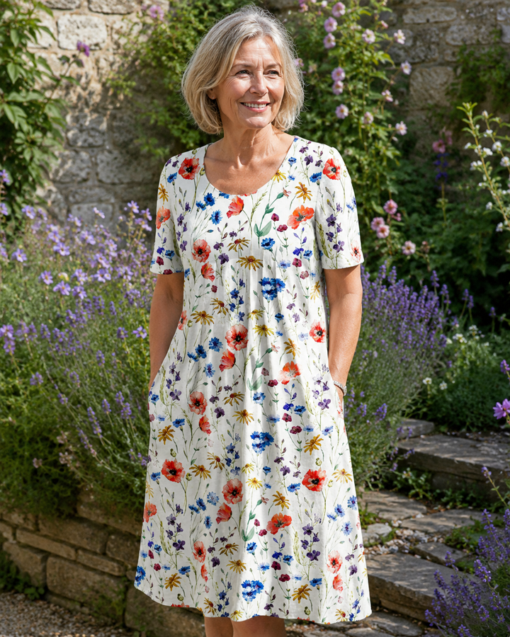 Floral Comfort Dress