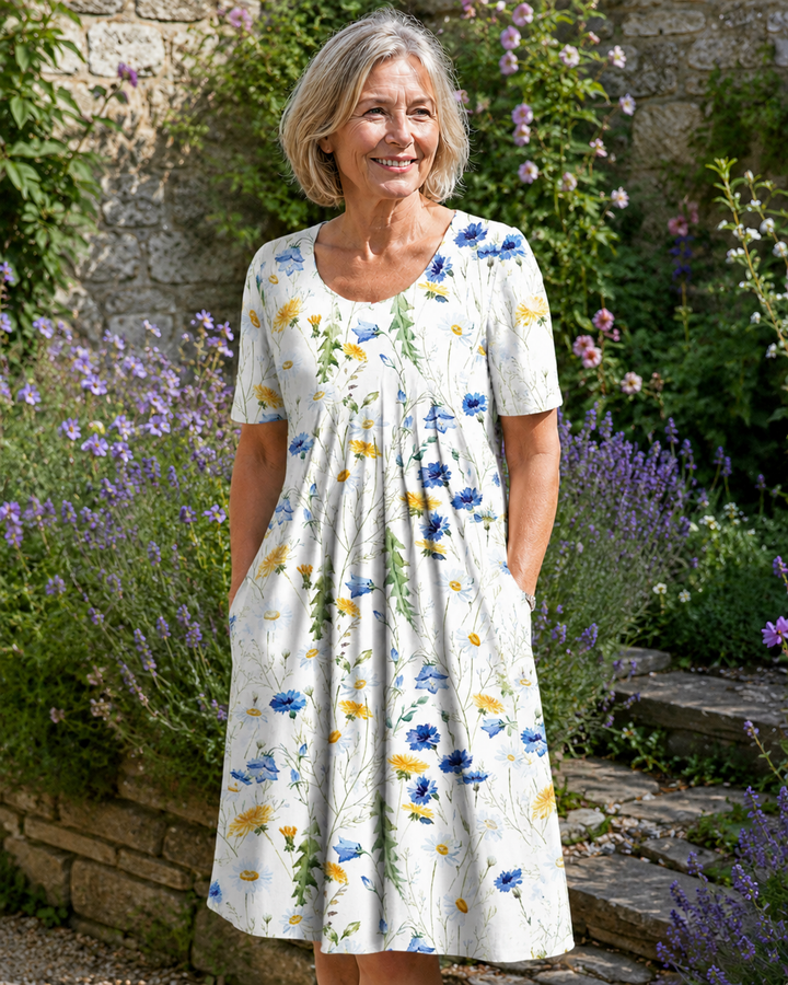 Floral Comfort Dress