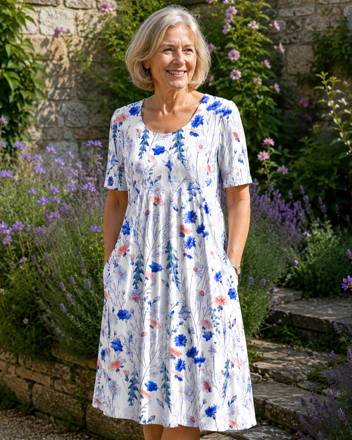 Floral Comfort Dress