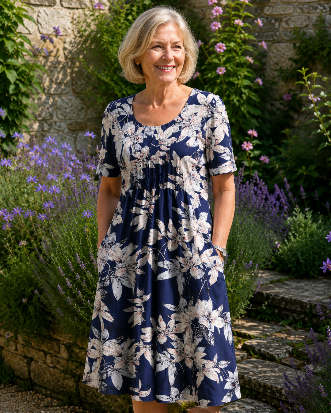 Floral Comfort Dress