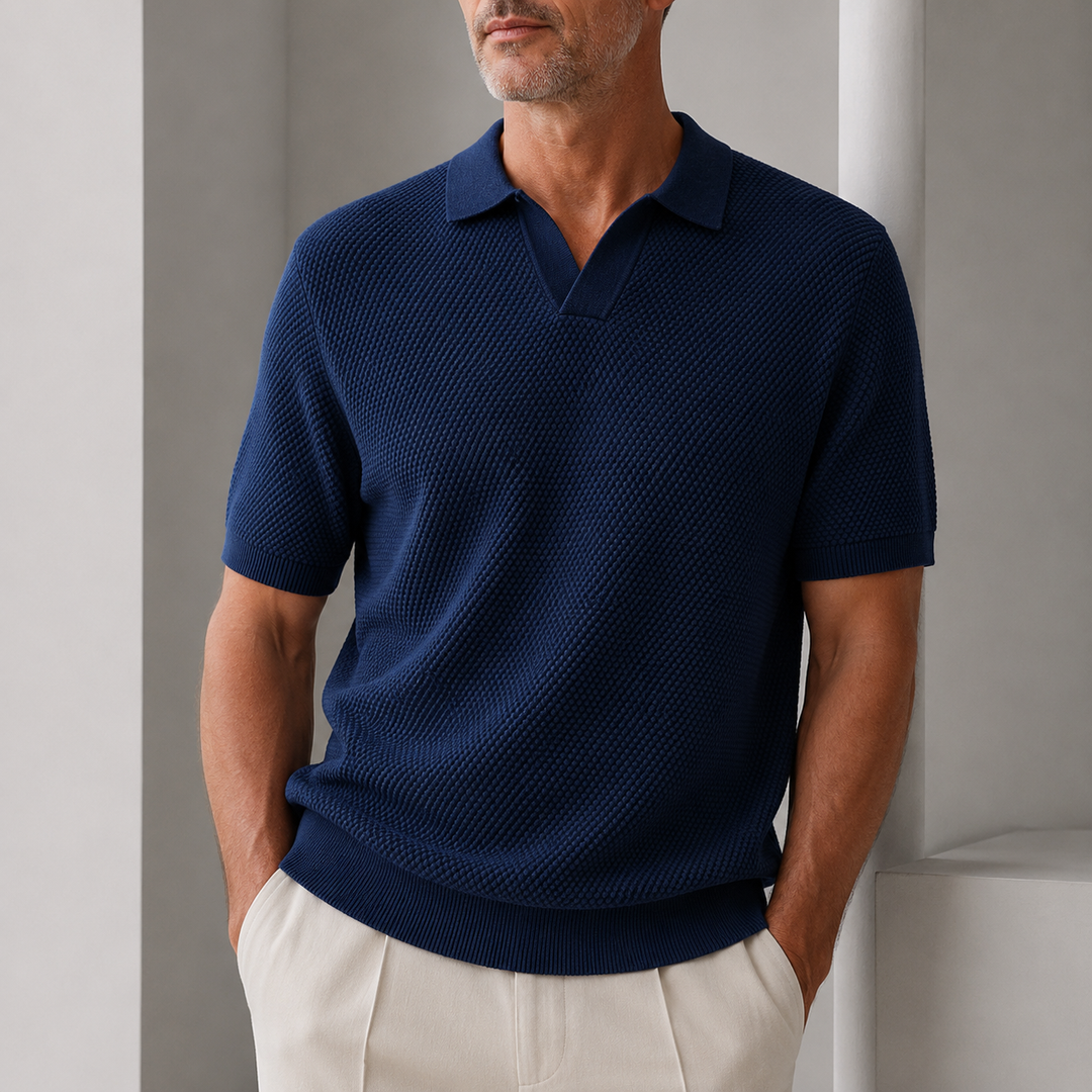 Premium Woven Polo Shirt