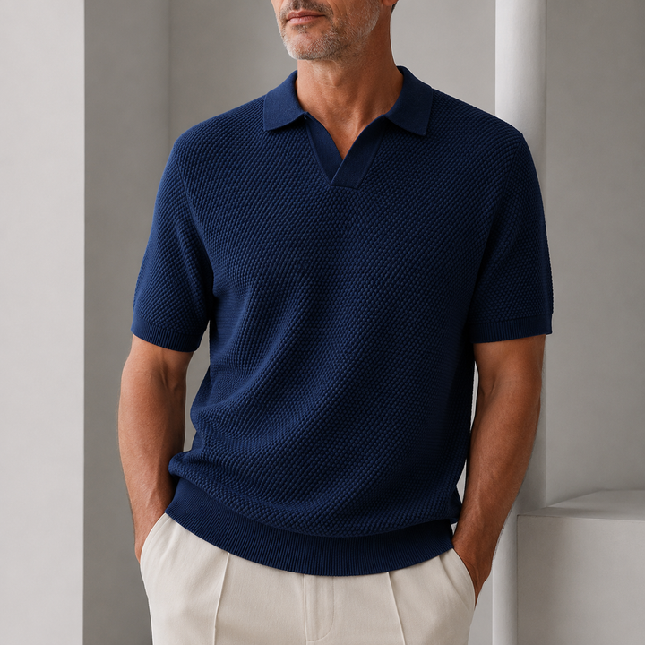 Premium Woven Polo Shirt