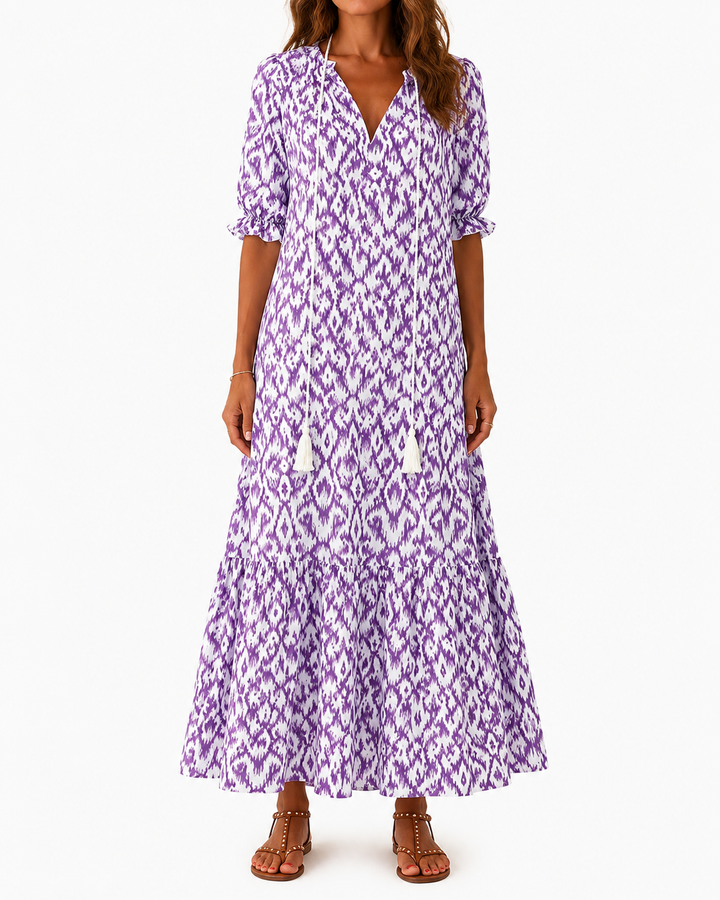 Flattering Boho Maxi Dress