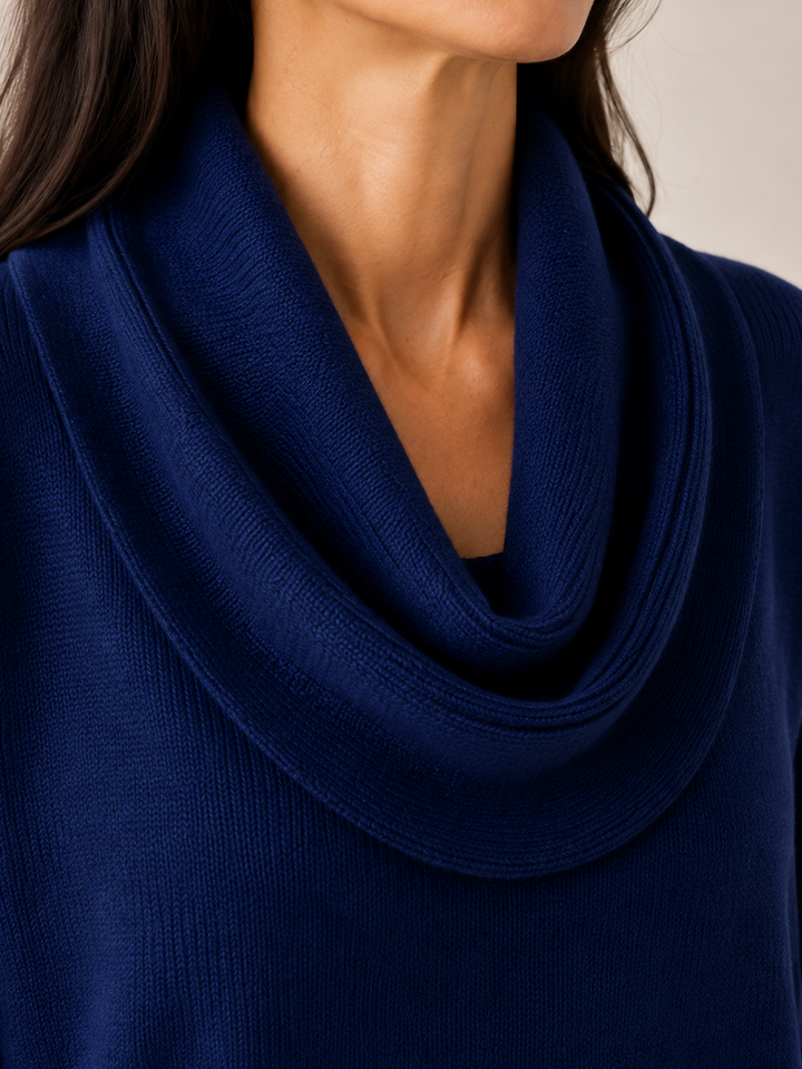 Soft Cowl Neck Sweater