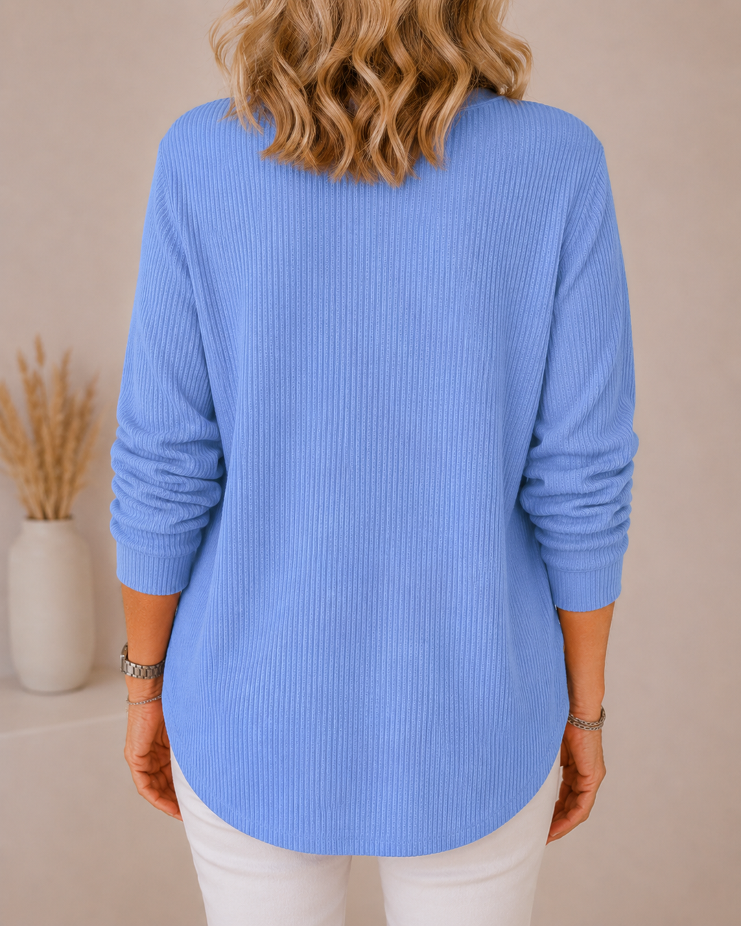 Comfort Button Jumper