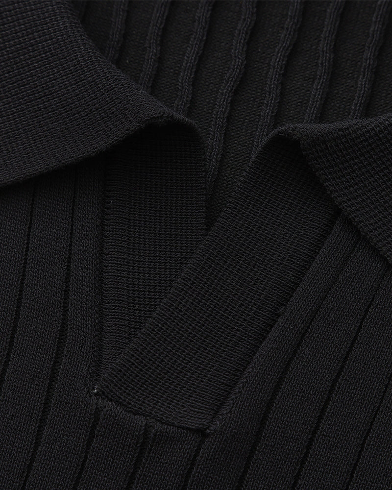 Ribbed Polo