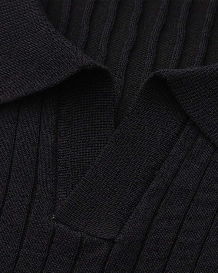Ribbed Polo