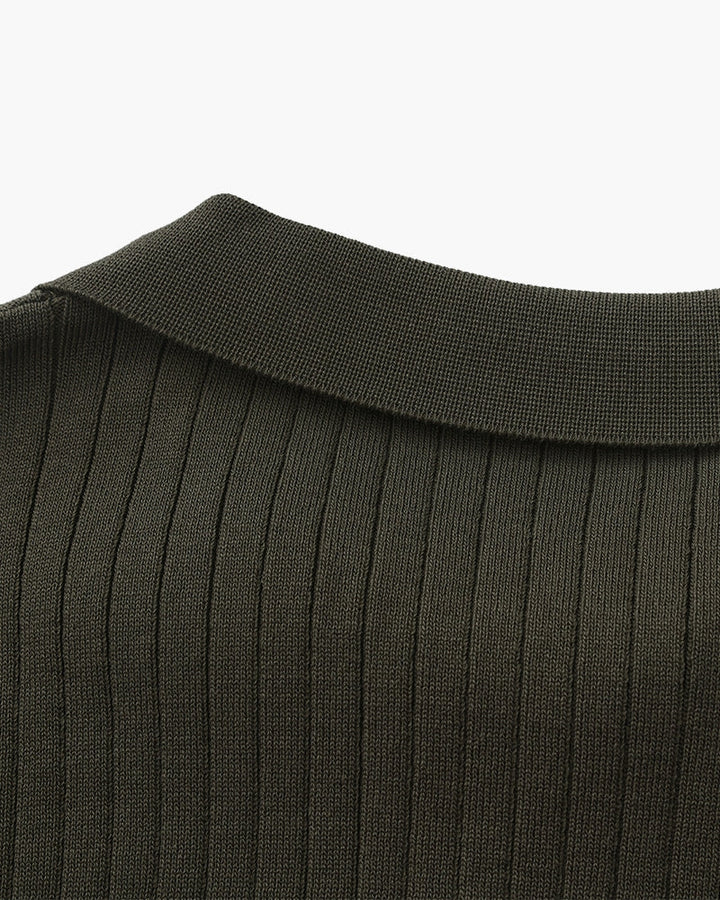 Ribbed Polo