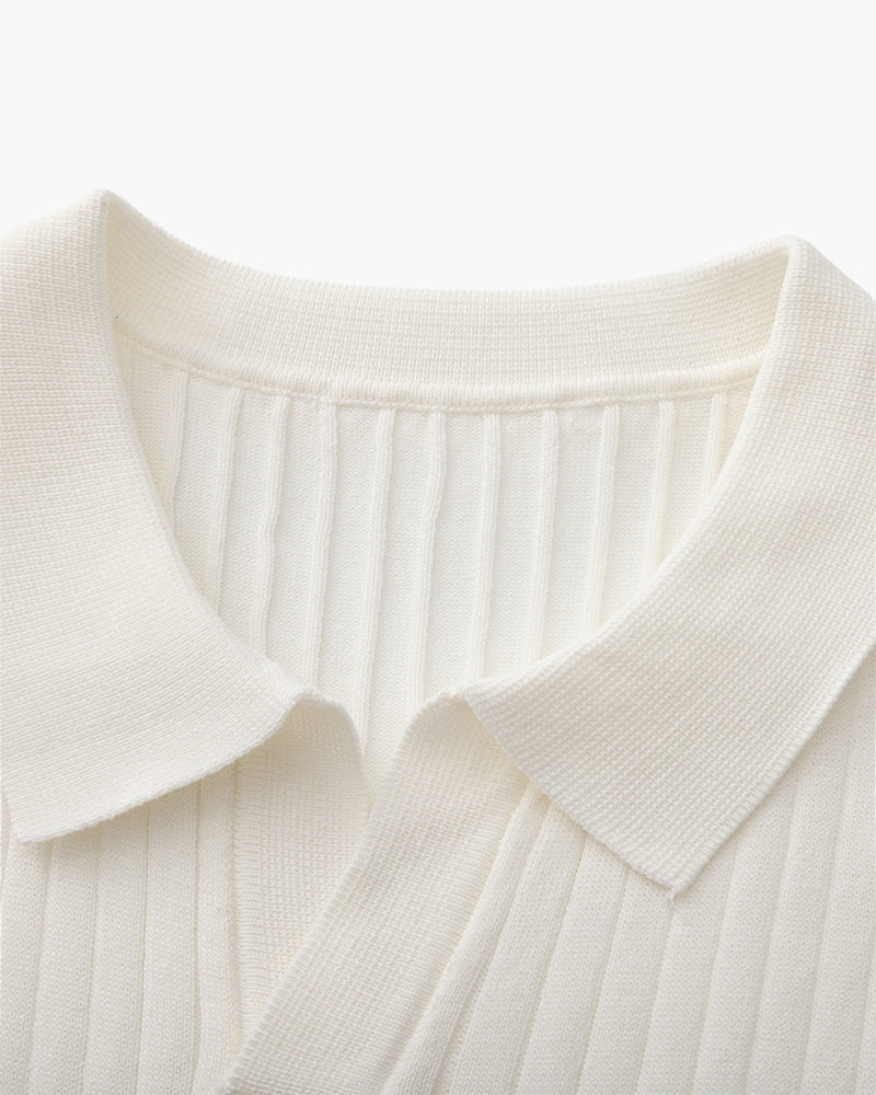 Ribbed Polo