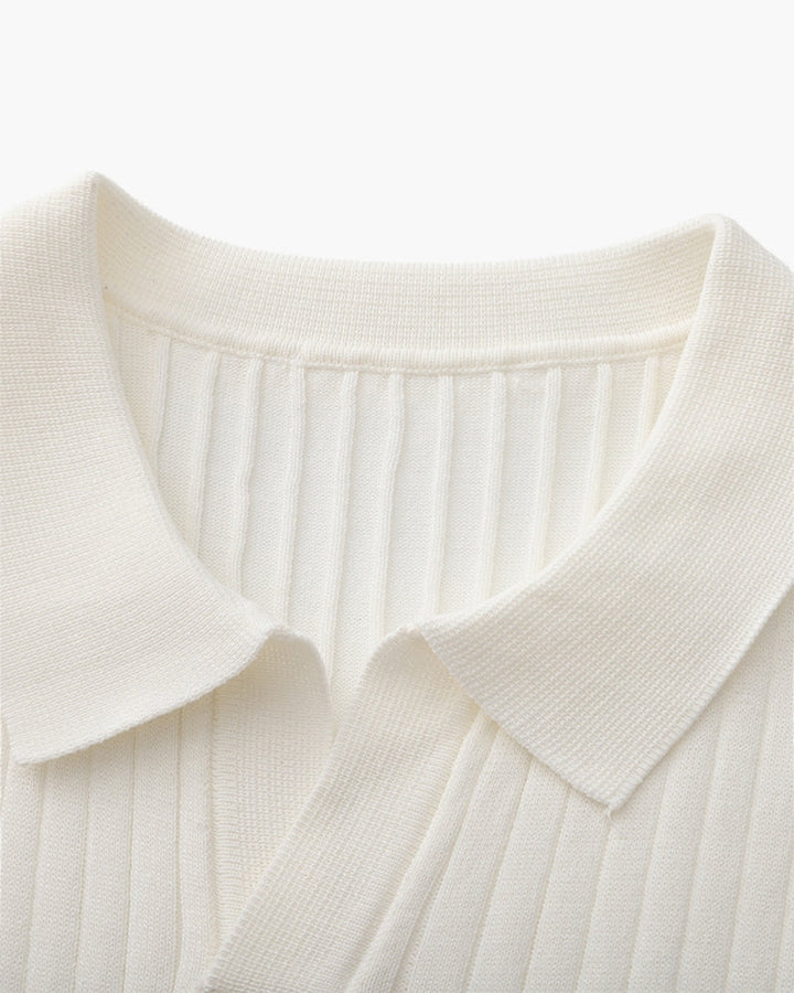 Ribbed Polo