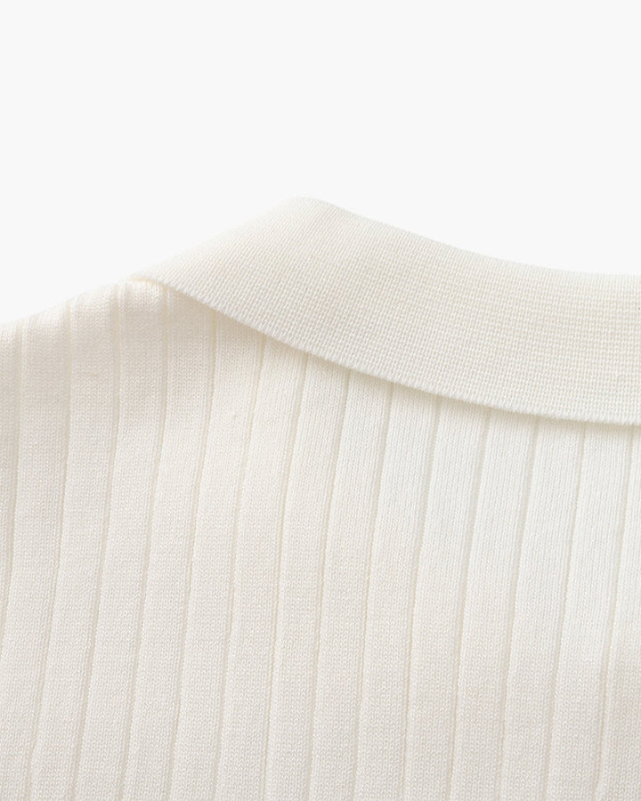 Ribbed Polo