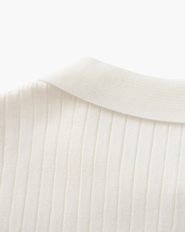 Ribbed Polo
