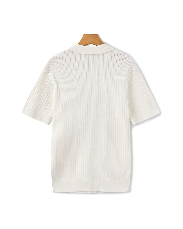 Ribbed Polo