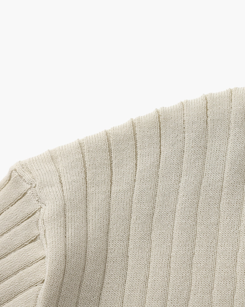 Ribbed Polo