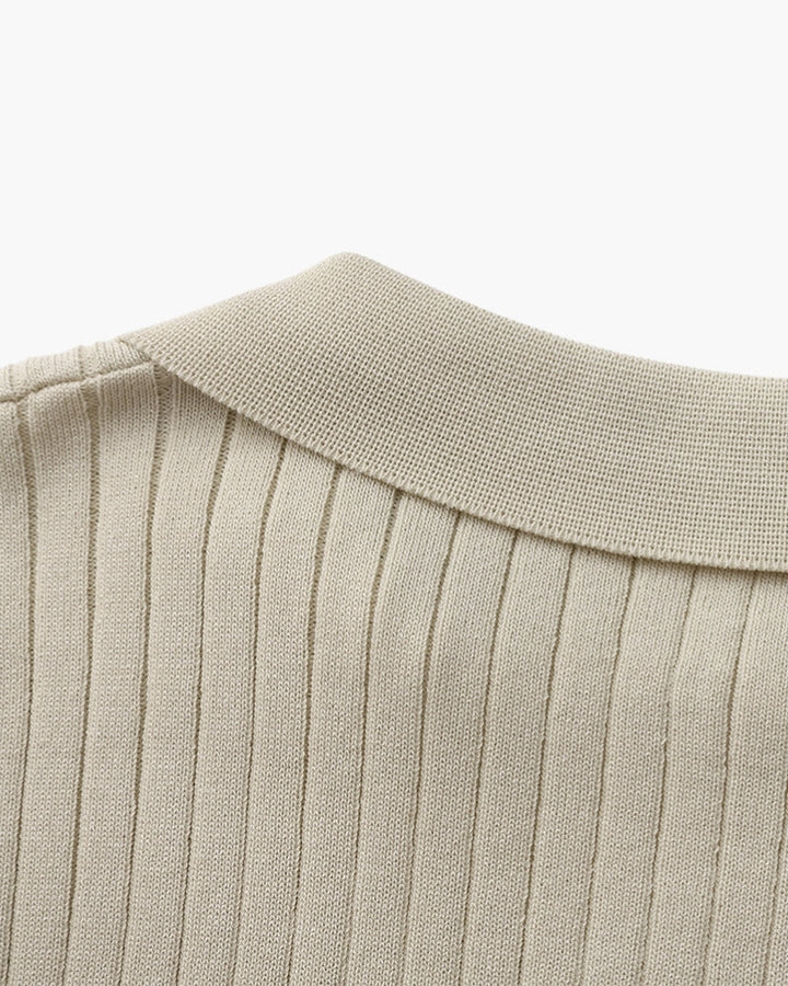 Ribbed Polo