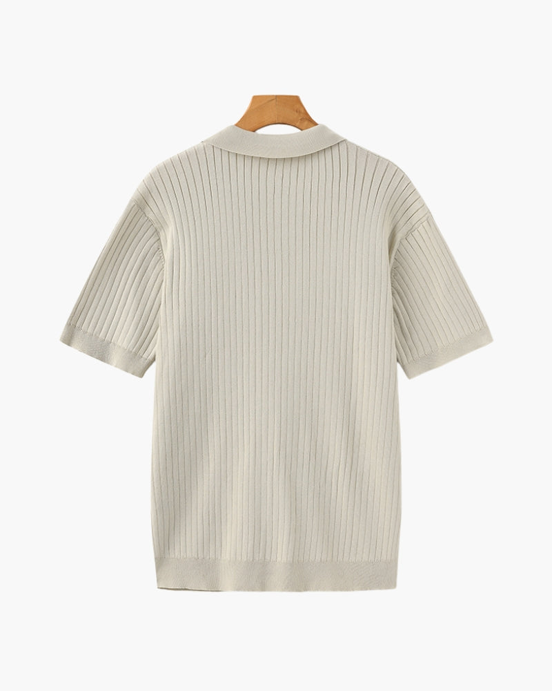 Ribbed Polo