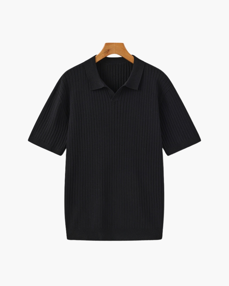 Ribbed Polo
