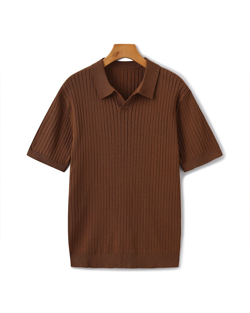 Ribbed Polo
