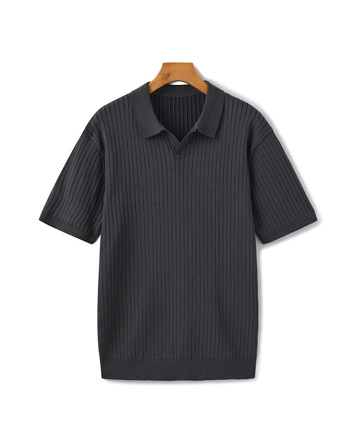 Ribbed Polo