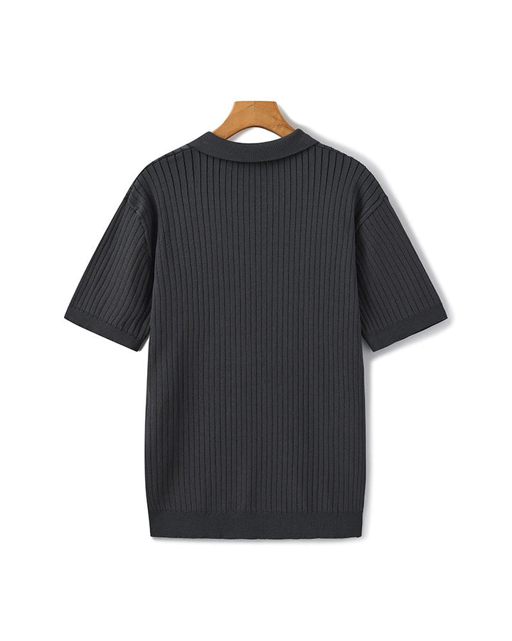 Ribbed Polo