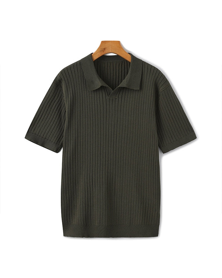 Ribbed Polo