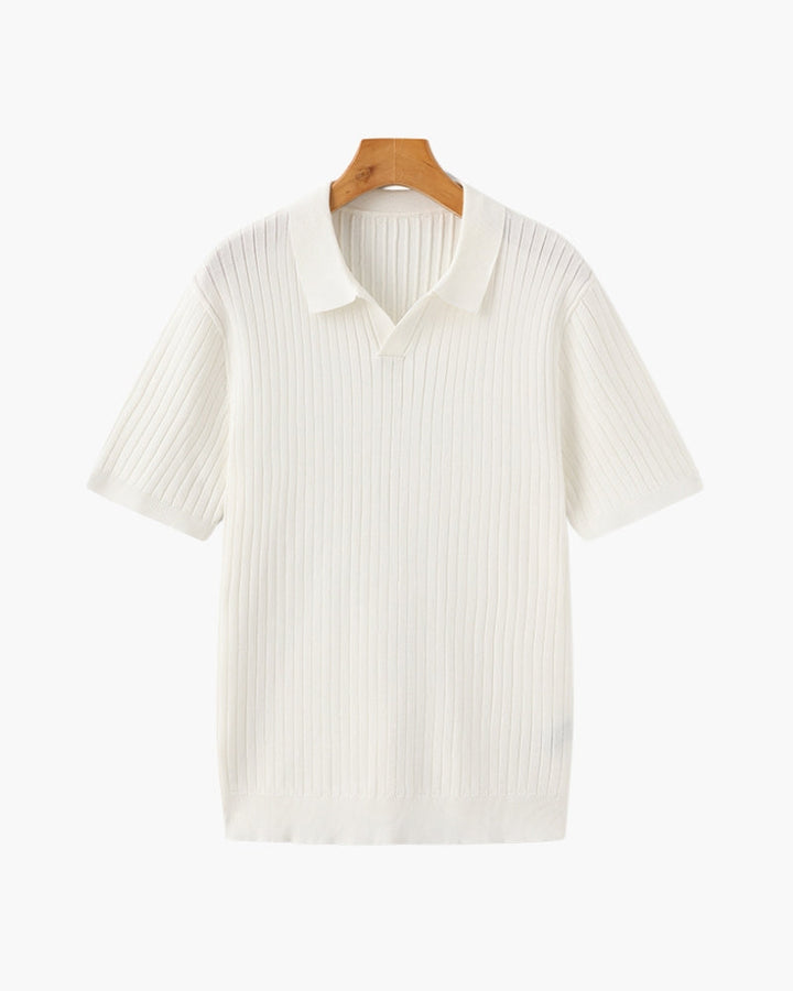 Ribbed Polo